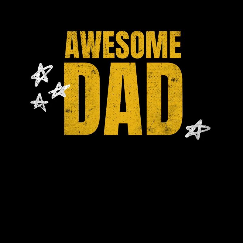 AWESOME DAD! Dad's Day Bester Papa der Welt
