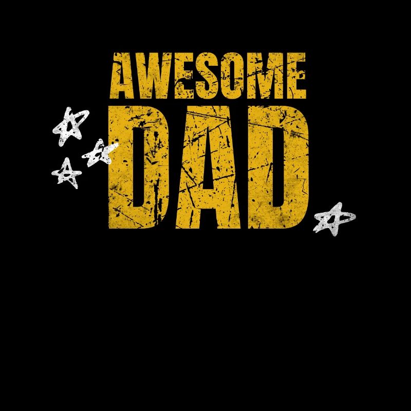 AWESOME DAD! Dad's Day Bester Papa der Welt