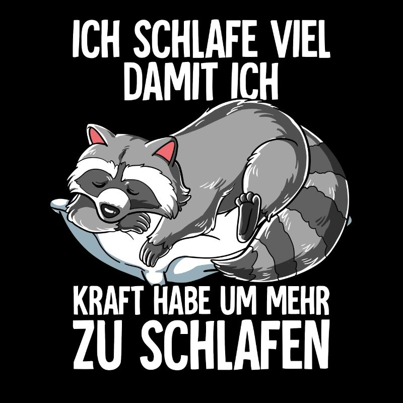 Ich Schlafe Waschbär