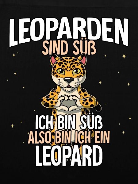 Leoparden Sind Süß Leopard