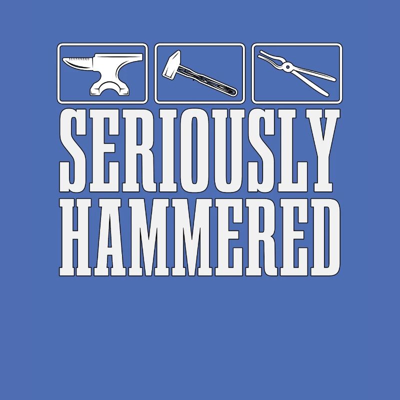 Forging Seriously Hammered Iron Worker Blacksmiths