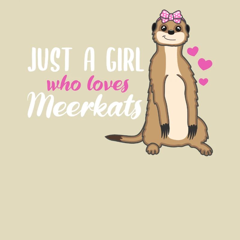 Erdmännchen Spruch Geschenk Damen Mädchen