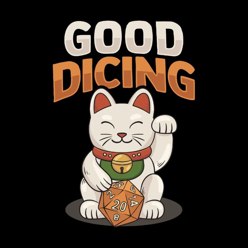 Chinese Cat Waving Design for a