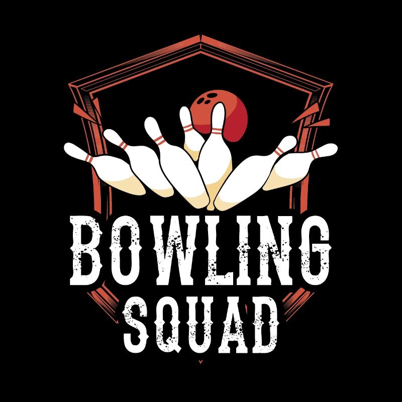 Bowling Squad Mannschaft Bowler Hobby Team