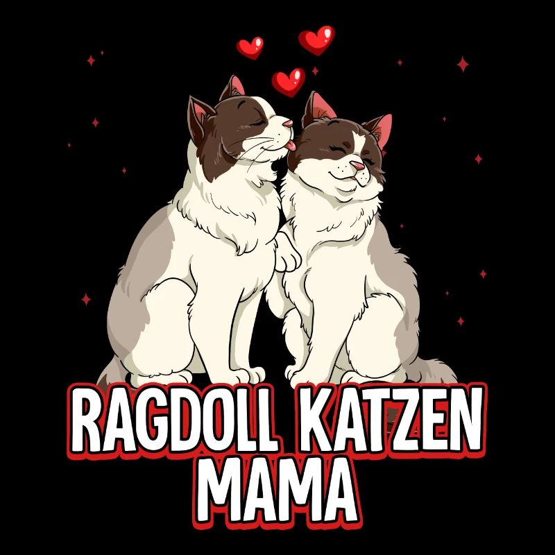 Ragdoll Katzen Mama