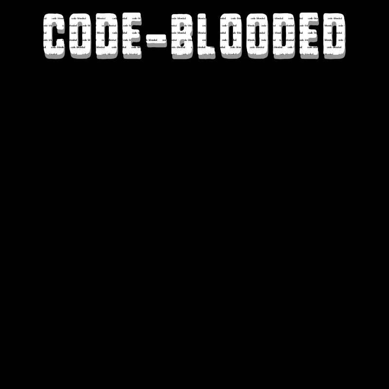 Programmer Shirt, Code Blooded Tee, Funny Coding