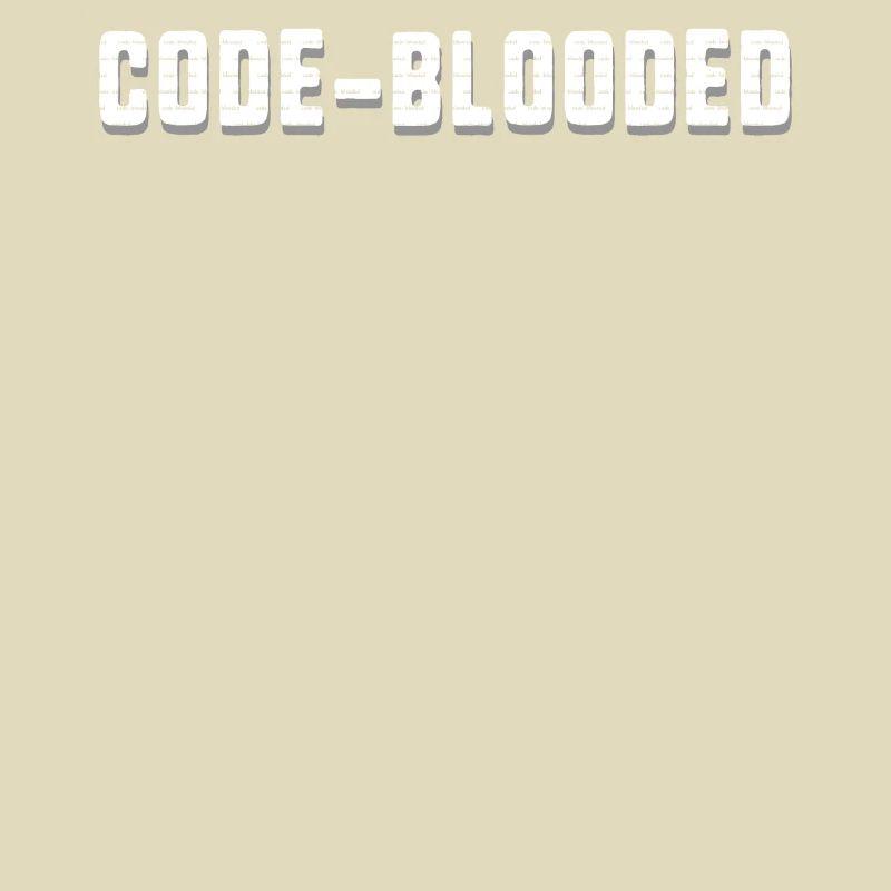 Programmierer Shirt, Code Blooded Tee, Funny Coding