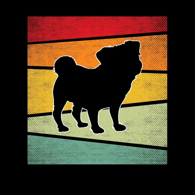 Mops Retro