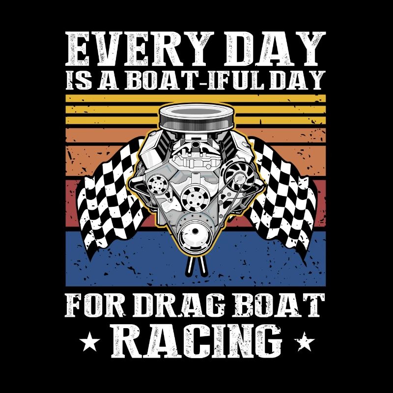 Conception de bateaux de course pour les courses de dragsters
