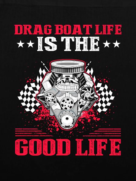 Drag Boot Design für Rennbootfahrer