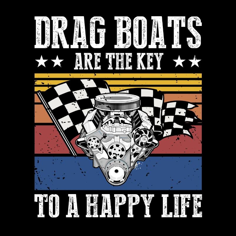 Conception de bateaux de course pour les courses de dragsters