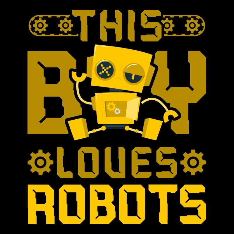 Robot Robotics Engineer Boy This
