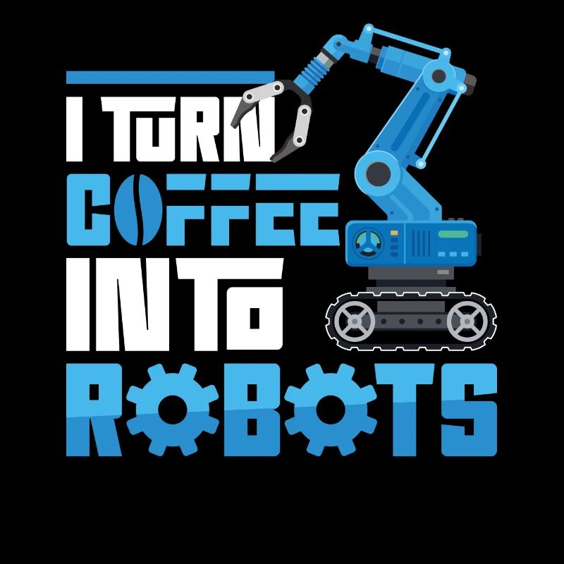 Robot Robotics Engineer Coffee I