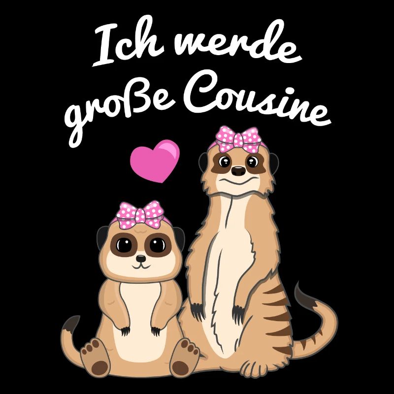 Ich Werde Große Cousine Erdmännchen Geschenk