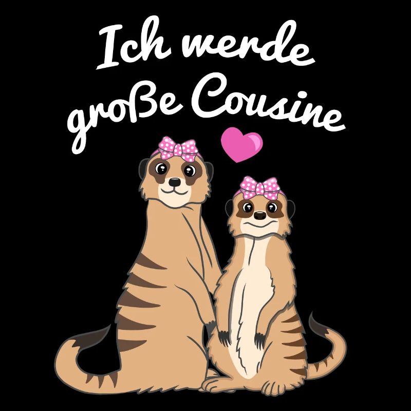 Ich Werde Große Cousine Erdmännchen Geschenk