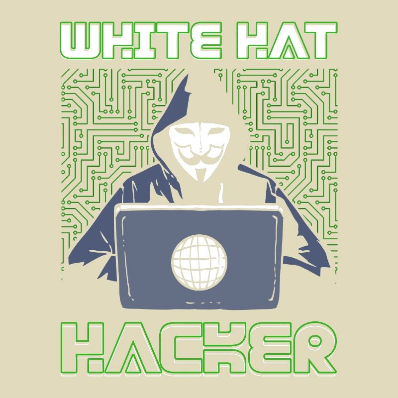 White Hat Hacker Hacking Programming Dark Net