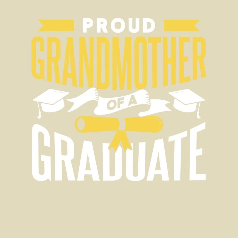 Stolze Großmutter Eines Absolventen Absolvent