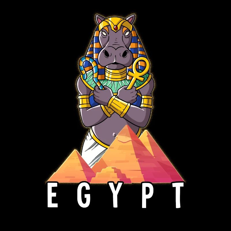 Ägypten Nilpferd Pharao