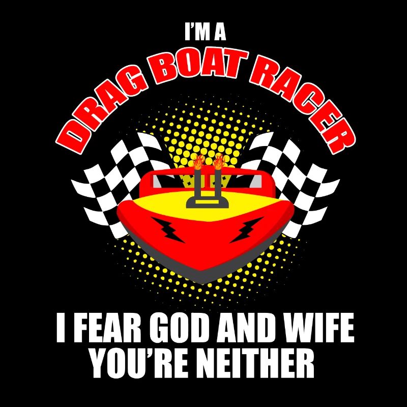 Conception de pilote de bateau de course pour les courses de dragsters