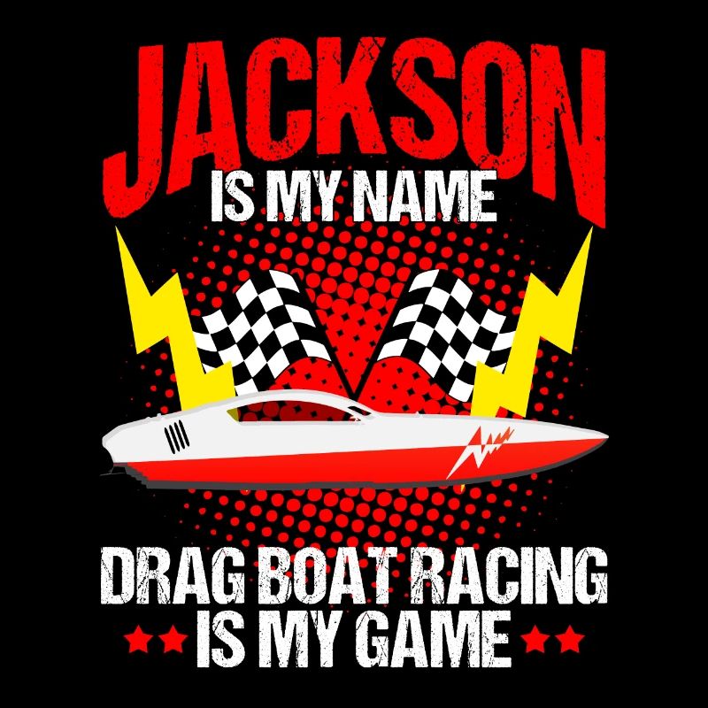 Conception de pilote de bateau de course pour les courses de dragsters