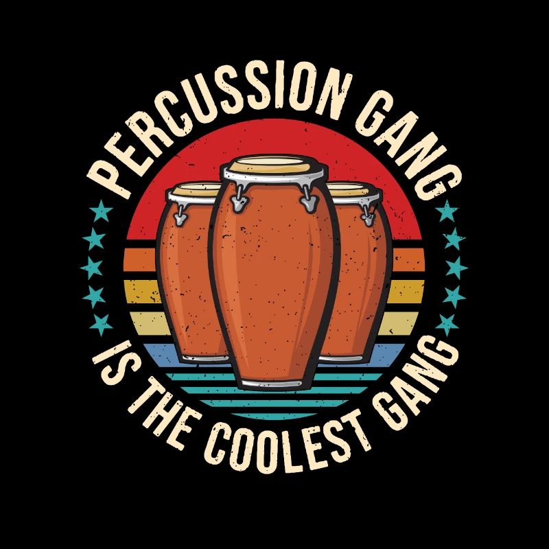Conga Percussion Gang Is The Drummer Conga Player