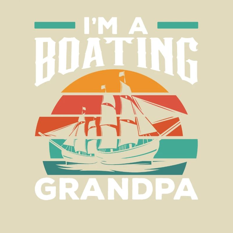 Ich Bin Ein Bootfahrender Opa Bootfahren Boot