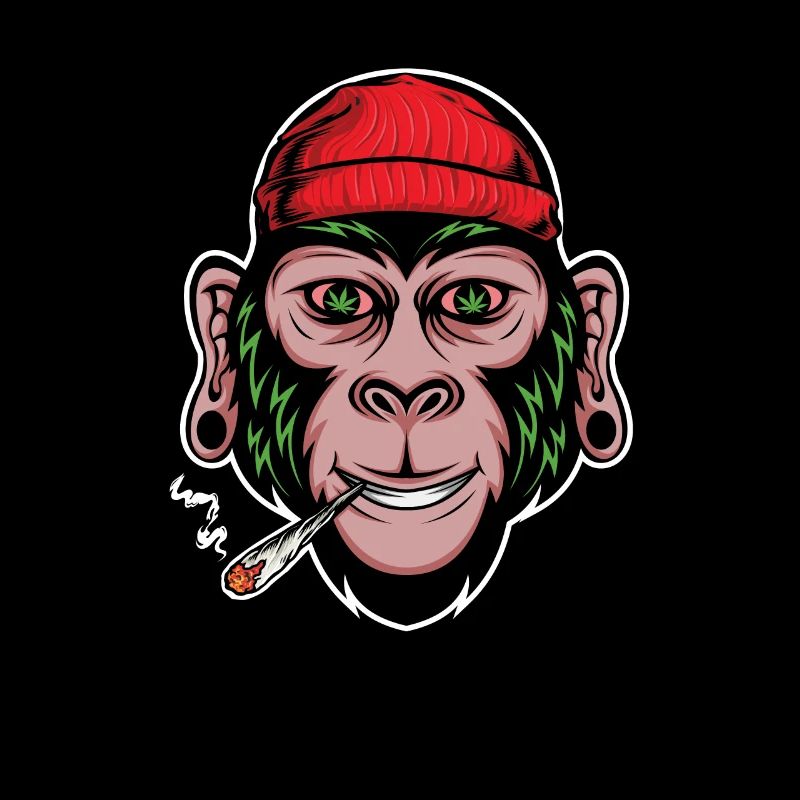 Singe lapidé