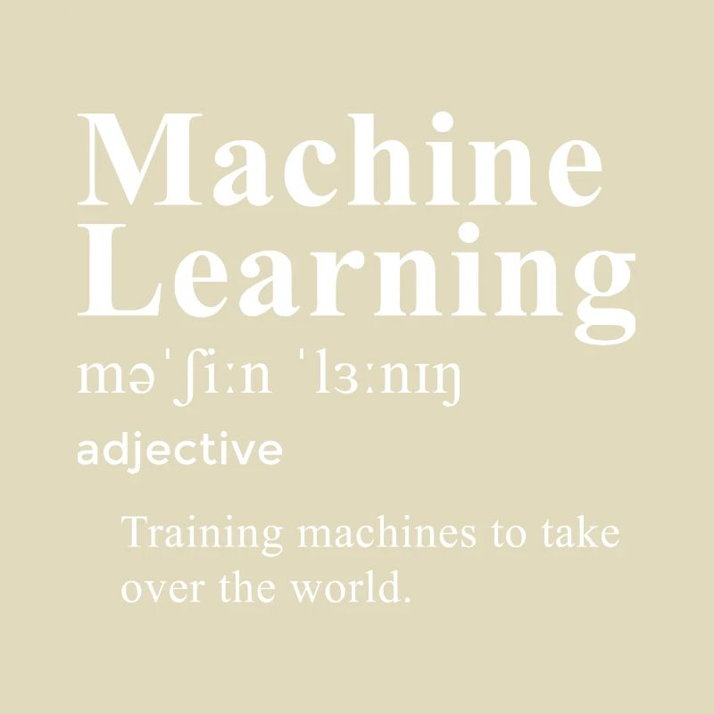 Funny Machine Learning Definition For Machine Lear