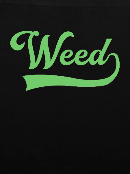 Weed Schriftzug