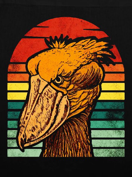 Schuhschnabel Vogel Abu Markub