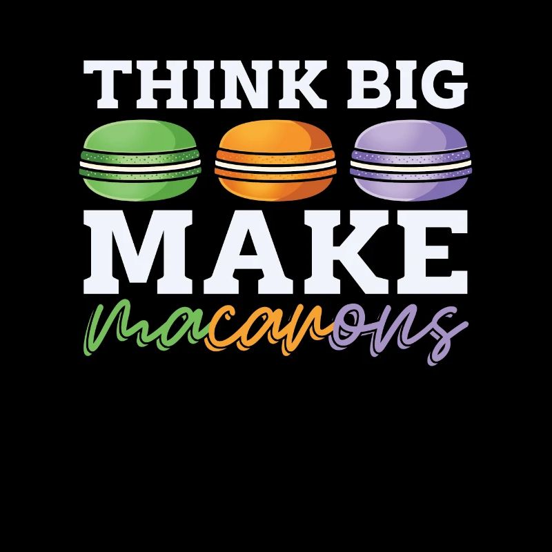 Macaron Think Big Make Cooking Snacking Macaroon