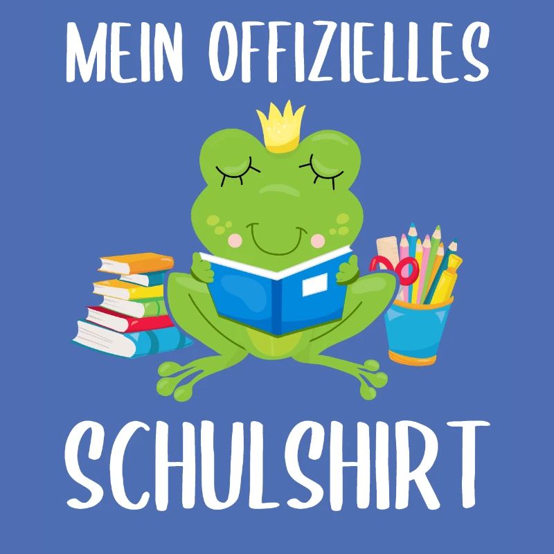 Frosch Schulshirt Schulbeginn Schule Geschenk