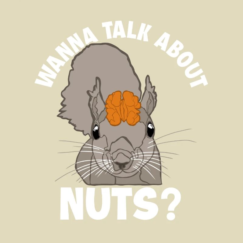Wanna Talk About Nuts Squirrel Fox Squirrel