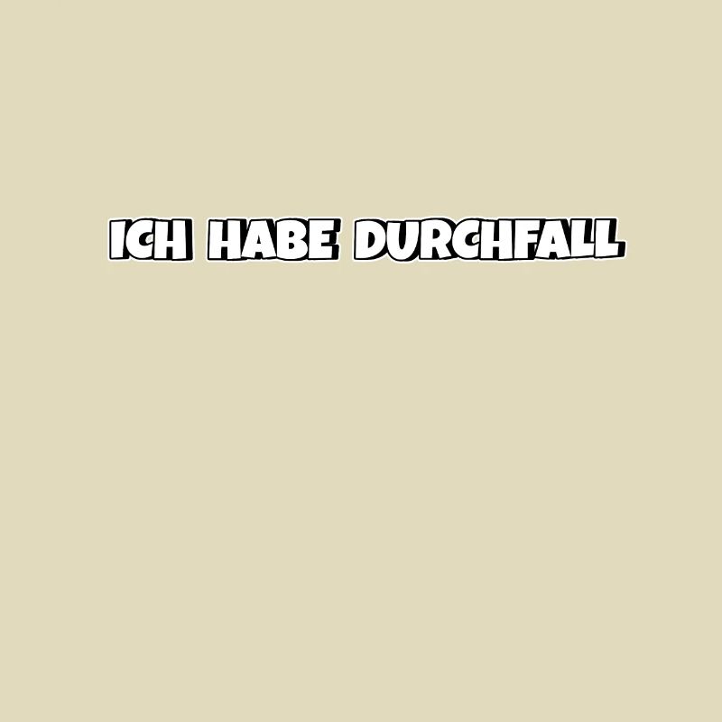 Ich habe Durchfall