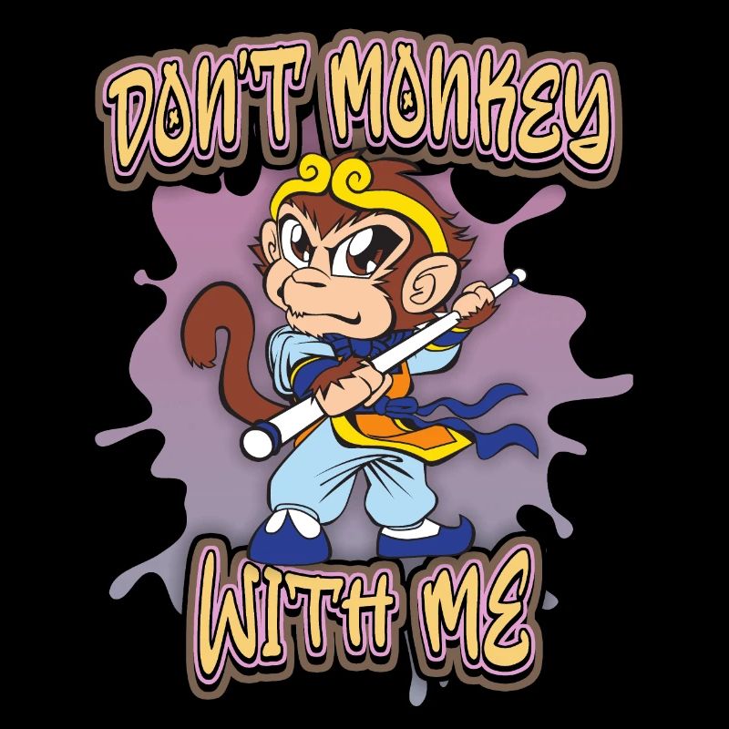 Singe, Singe de dessin animé, Singe Ninja, Drôle de dicton