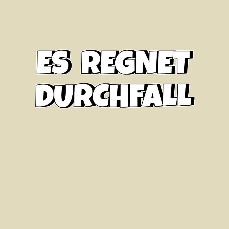 Es regnet Durchfall