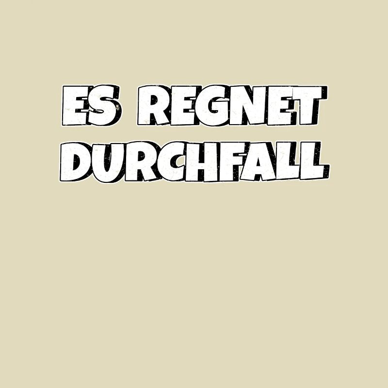 Es regnet Durchfall