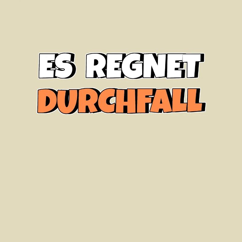 Es regnet Durchfall