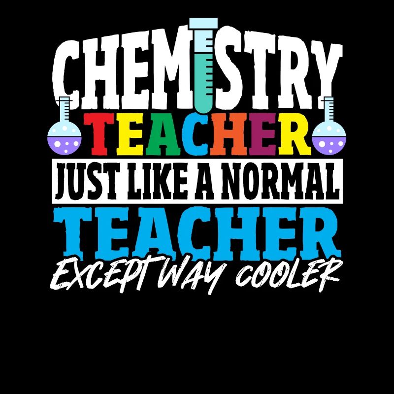 Professeur de chimie comme un professeur normal
