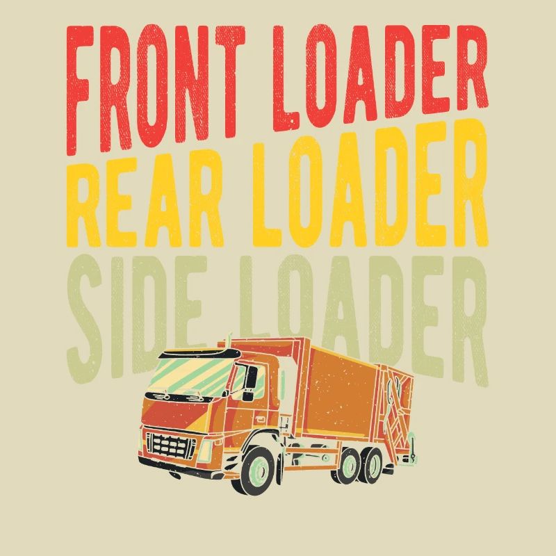 Front Loader Rear Loader Side Loader Garbage