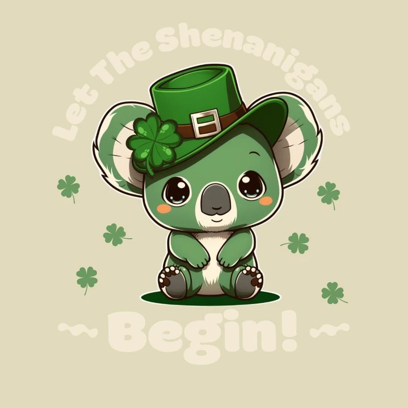 que les manigances commencent Kleeblatt St Patricks