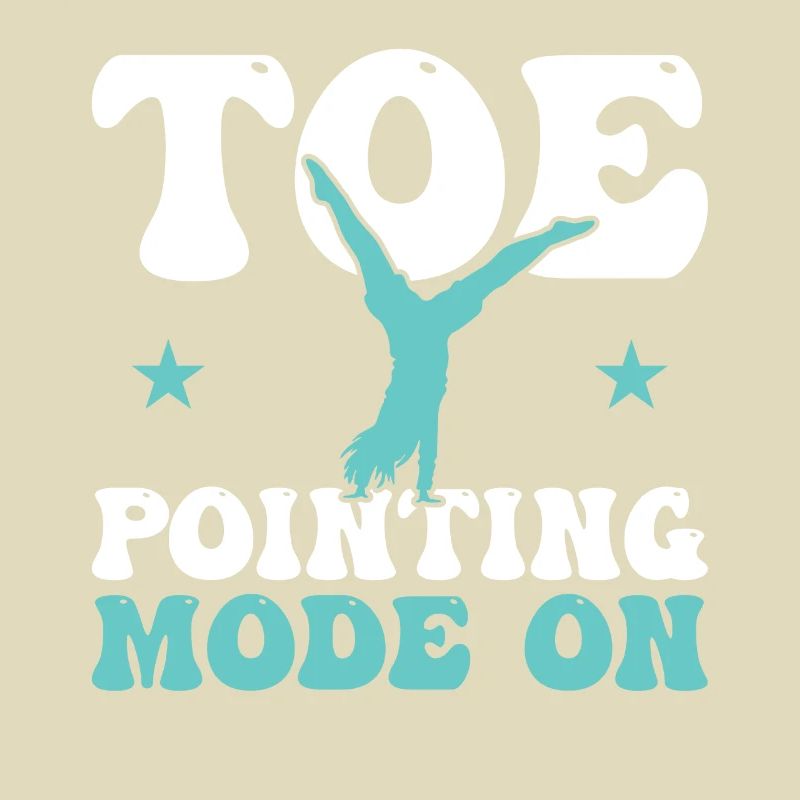 Mode de pointage des orteils activé - Roue de chariot