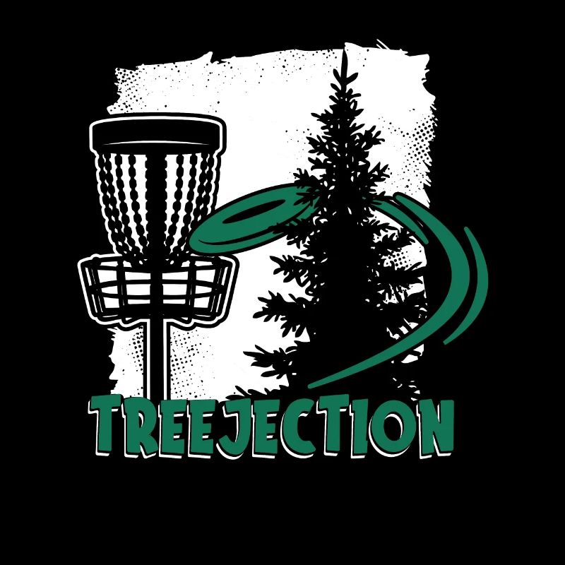 Treejection Basket Disc Golfer Frisbee Golf