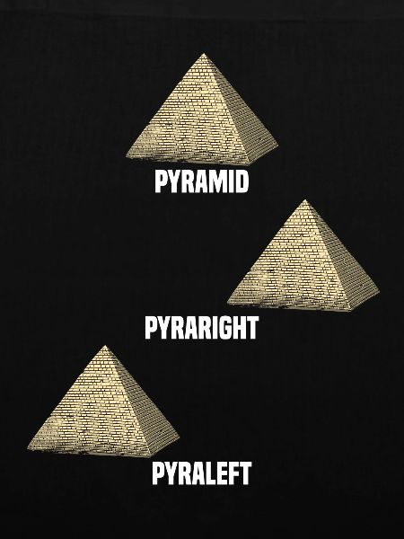 Pyramiden Lustig