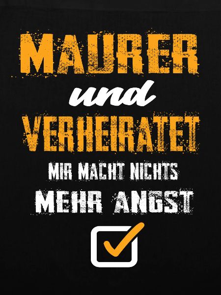 Maurer und Verheiratet