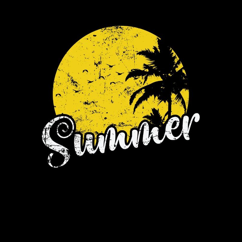 Plage de vacances Summer Palm Tree