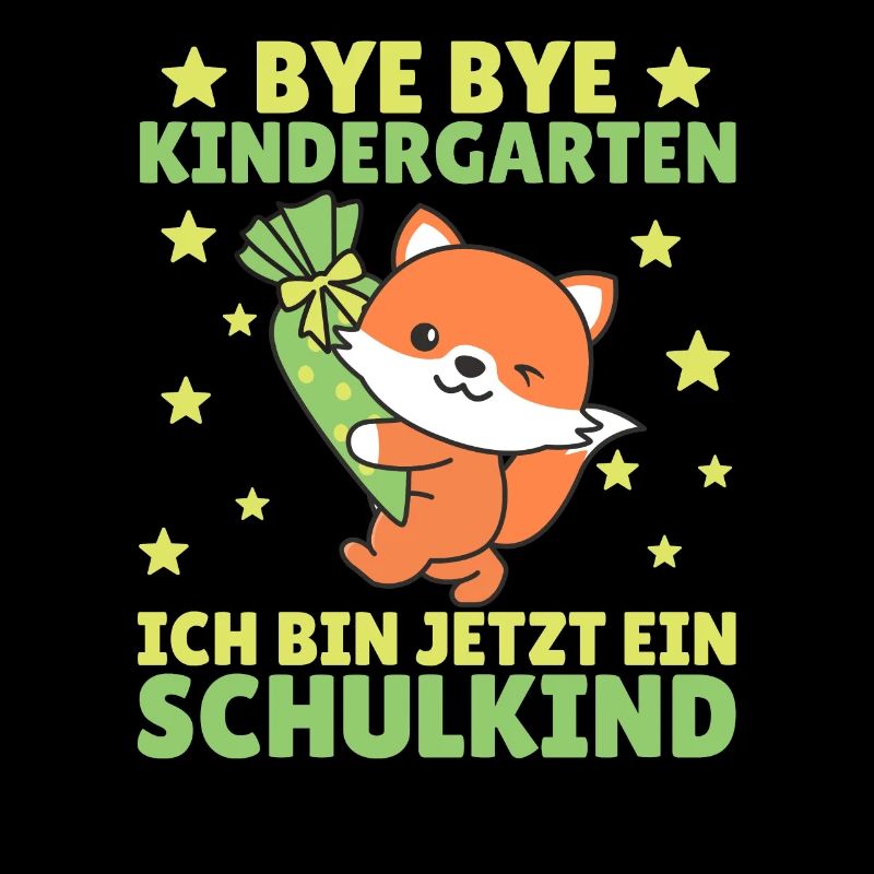 bye bye Kindergarten ich bin jetzt ein Schulkind