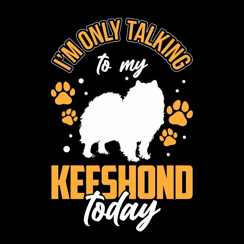 Rede nur mit Wolfsspitz Deutscher Keeshond