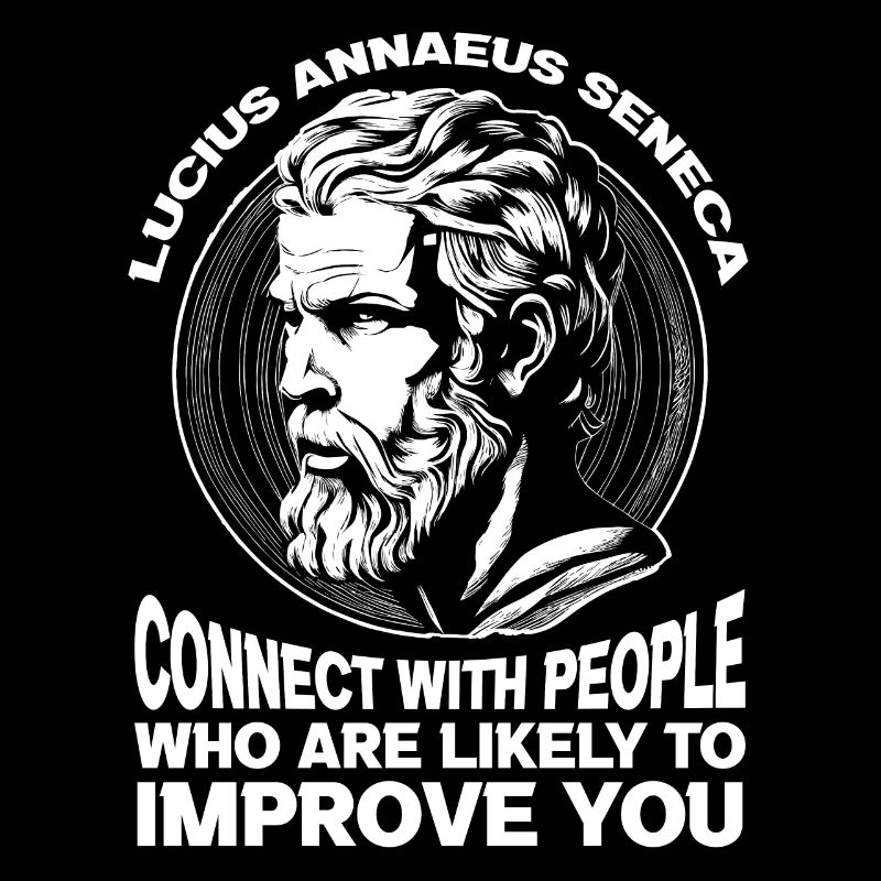 Seneca Stoic Philosopher Motivational Self Improve