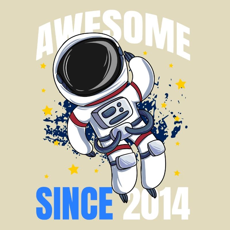 Genial seit 2014 - 9. Astronautengeburtstag